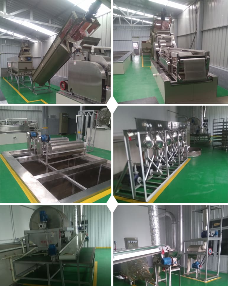 China 200Tons-day Línea de producción de almidón de batata